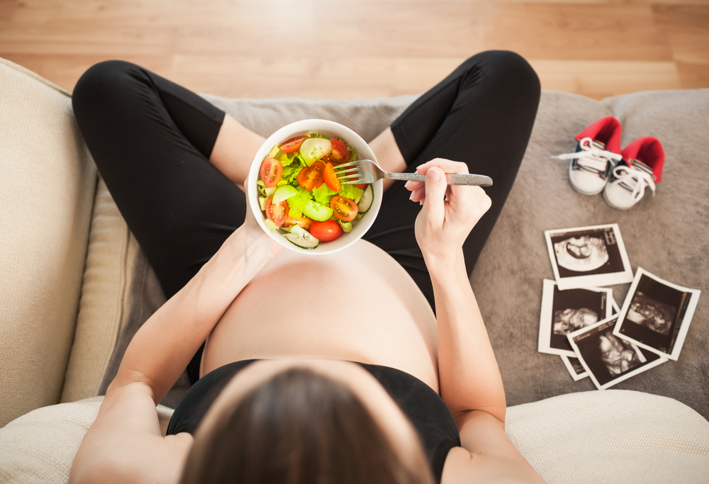 گیاه‌خواری در دوران بارداری